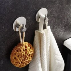 4x Handdoekhaakjes (Zelfklevend) Van RVS Zilver – Zelfklevende Haakjes – Wandhaak – Handdoekhouder – Ophanghaken Voor Keuken Of Badkamer (Accessoires) -Badkamer Product Winkel 1200x1200 557