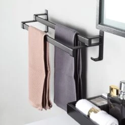 Handdoekrek Dubbele Stang Zonder Boren - Handdoekrek Badkamer - Handdoekhouder - Handdoekstang - Zelfklevend - 60CM - Gratis Handdoek 21 Handdoekrek Dubbele Stang Zonder Boren - Handdoekrek Badkamer - Handdoekhouder - Handdoekstang - Zelfklevend - 60CM - Gratis Handdoek -Badkamer Product Winkel 1200x1200 571