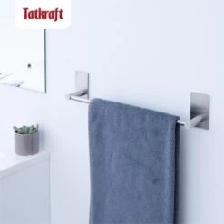 Tatkraft John - Zelkflevende Handdoekstang - Vaatdoek/Keukengerei/Handdoeken Stang Houder Rek Handdoekenrek Muur Steun - Wand Ophangsysteem Voor In De Keuken/Badkamer/Keukenkast - Handdoekrek Handdoekenstang - Zonder Boren - Geborsteld RVS - 40CM 10 Tatkraft John - Zelkflevende Handdoekstang - Vaatdoek/Keukengerei/Handdoeken Stang Houder Rek Handdoekenrek Muur Steun - Wand Ophangsysteem Voor In De Keuken/Badkamer/Keukenkast - Handdoekrek Handdoekenstang - Zonder Boren - Geborsteld RVS - 40CM -Badkamer Product Winkel 1200x1200 650