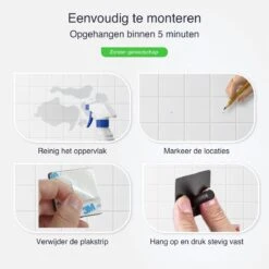 4x Handdoekhaakjes (Zelfklevend) Van RVS Zwart – Zelfklevende Haakjes – Wandhaak – Handdoekhouder – Ophanghaken Voor Keuken Of Badkamer 16 4x Handdoekhaakjes (Zelfklevend) Van RVS Zwart – Zelfklevende Haakjes – Wandhaak – Handdoekhouder – Ophanghaken Voor Keuken Of Badkamer -Badkamer Product Winkel 1200x1200 658