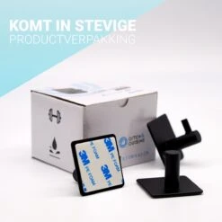 Qitch & Quisine Handdoekhaakjes - Set Van 3 Zwarte Haakjes - Zelfklevend - Waterbestendig - RVS -Badkamer Product Winkel 1200x1200 671