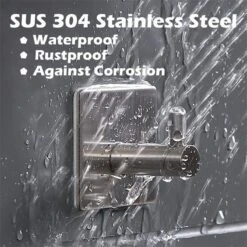 Merkloos Roestvrijstalen Handdoekhaakjes | 3M™ Zelfklevend | 4 Stuks | Mat Zwart | Wandhaak | Ophanghaken | Plakhaakjes | Haakjes | Badkamer | Keuken | RVS 15 Merkloos Roestvrijstalen Handdoekhaakjes | 3M™ Zelfklevend | 4 Stuks | Mat Zwart | Wandhaak | Ophanghaken | Plakhaakjes | Haakjes | Badkamer | Keuken | RVS -Badkamer Product Winkel 1200x1200 677