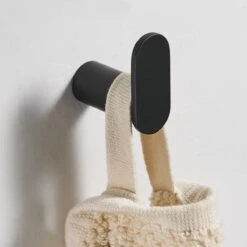 Handdoekhaakjes Zwart - Boren - 2x Wandhaakjes - Handdoekhouder Badkamer -Badkamer Product Winkel 1200x1200 684