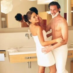 Relaxdays Toiletrolhouder Met Plankje - Wc-rolhouder Bamboe - Rolhouder Toilet - Hout -Badkamer Product Winkel 1200x1200 70