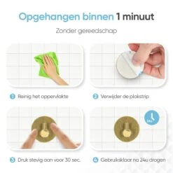 Trendfield Handdoekhaakjes Zelfklevend Goud - 2 Ronde Gouden Handdoek Haakjes - Handdoekhaak - Goud 14 Trendfield Handdoekhaakjes Zelfklevend Goud - 2 Ronde Gouden Handdoek Haakjes - Handdoekhaak - Goud -Badkamer Product Winkel 1200x1200 750