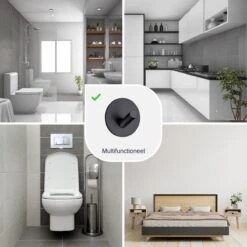 EAVY Handdoekhaakjes Zelfklevend - Set Van 4 Handdoek Haakjes - Wandhaak - Handdoekhouder -Badkamer Product Winkel 1200x1200 782