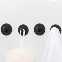 EAVY Handdoekhaakjes Zelfklevend - Set Van 4 Handdoek Haakjes - Wandhaak - Handdoekhouder -Badkamer Product Winkel 1200x1200 783