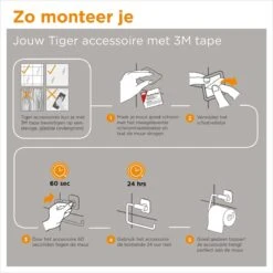 Tiger Colar - Handdoekhaak Multi - Zwart 26 Tiger Colar - Handdoekhaak Multi - Zwart -Badkamer Product Winkel 1200x1200 799