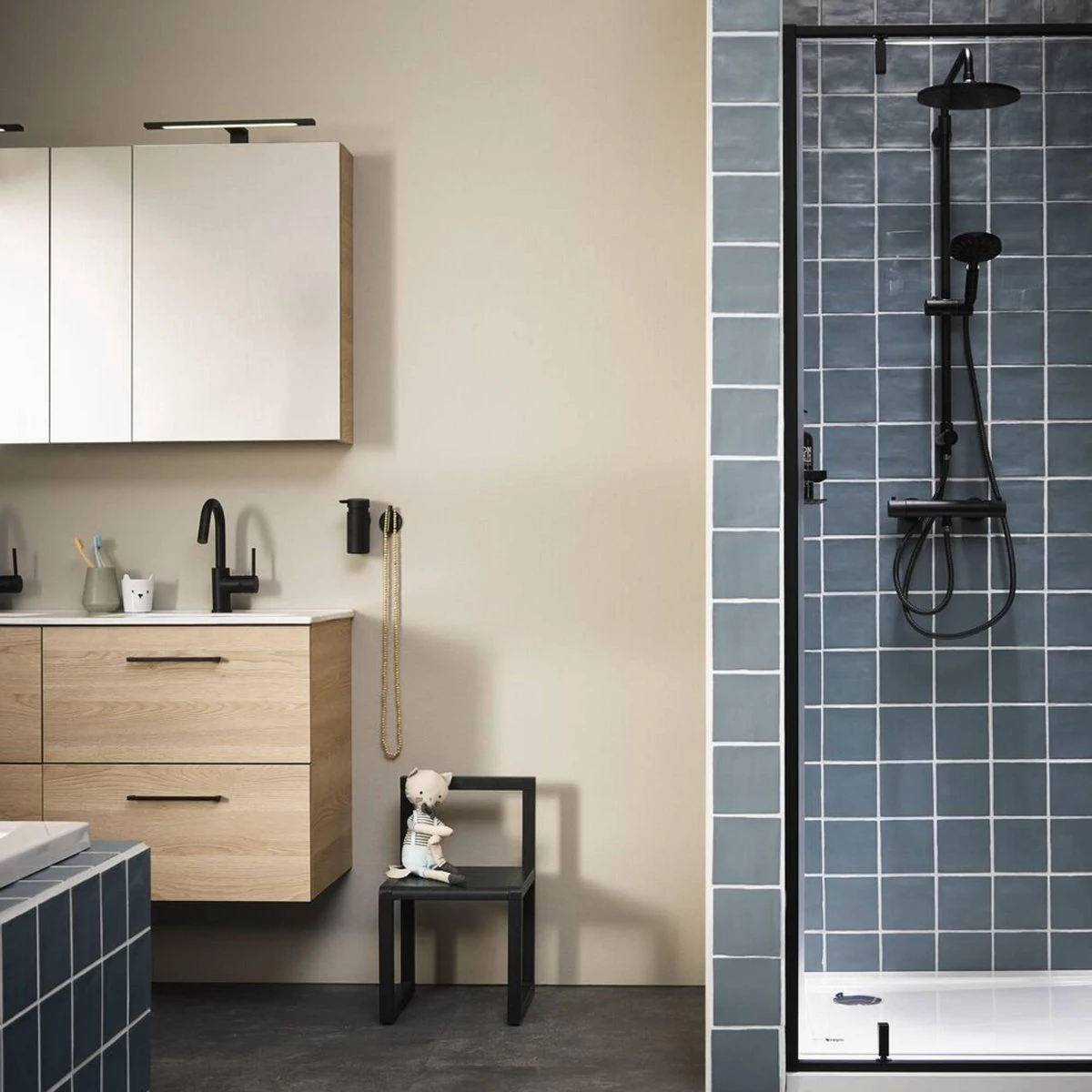 Tiger Tune - Handdoekhaak - Zwart Metaal Geborsteld / Zwart 12 Tiger Tune - Handdoekhaak - Zwart Metaal Geborsteld / Zwart - Afbeelding 10