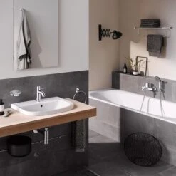 GROHE Essentials Badjashaak - Handdoekhaak - Metaal - Chroom - 40364001 -Badkamer Product Winkel 1200x1200 841