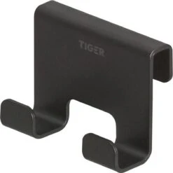 Tiger Caddy - Douchehaak - Glaspaneel Dikte 6-8 Mm - 3,5 X 7 X 5 Cm - Zwart -Badkamer Product Winkel 1200x1200 877