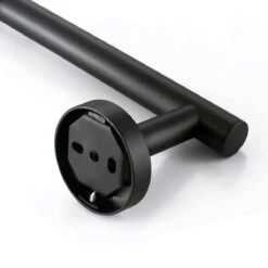 Design Handdoekhouder - Handdoekrek Voor Toilet En Badkamer - RVS Mat Zwart - 30 Cm -Badkamer Product Winkel 1200x1200 883