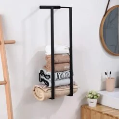 Liviner Stainless Handdoekrek - Handdoekrek Badkamer - Zwart - Handdoekenrek - Handdoekhouder - RVS -Badkamer Product Winkel 1200x1200 936