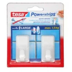 Tesa Powerstrips Haken Classic Large - Wit - 2 Stuks 24 Tesa Powerstrips Haken Classic Large - Wit - 2 Stuks -Badkamer Product Winkel 1200x1200 997