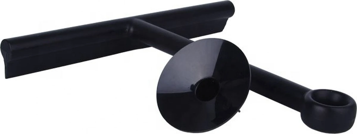 Douche Wisser Met Zuignap - Zwart - Raam Wisser - Raam Trekker - Badkamer Trekker - Badkamer Wisser 5 Douche Wisser Met Zuignap - Zwart - Raam Wisser - Raam Trekker - Badkamer Trekker - Badkamer Wisser - Afbeelding 4