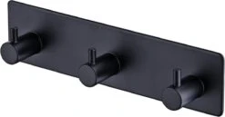 Merkloos Handdoekhaakjes - 3 In 1 Handdoekhaak - Wandhaak - Muurhaak - Zwart -Badkamer Product Winkel 1200x628