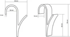 Merkloos 6x Handdoekhaakjes - Handdoekhaken Radiator - Radiator Kapstokhaak - Handdoekenrek Badkamer - Hangend - Haakjes | 6 Stuks - Hoge Kwaliteit! -Badkamer Product Winkel 1200x634 2