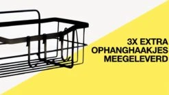 STRICX Doucherek 2 Laags Zwart - Zelfklevend Doucherek Inclusief 3 Ophanghaakjes - Doucherek Voor Badkamer / Keuken - Doucherek Met Plakstrip - Keukenrek Met Plakstrip - Badrek Douche - Kruidenrek Specerijen - Badkamerrek Douchemandje 19 STRICX Doucherek 2 Laags Zwart - Zelfklevend Doucherek Inclusief 3 Ophanghaakjes - Doucherek Voor Badkamer / Keuken - Doucherek Met Plakstrip - Keukenrek Met Plakstrip - Badrek Douche - Kruidenrek Specerijen - Badkamerrek Douchemandje -Badkamer Product Winkel 1200x675 5