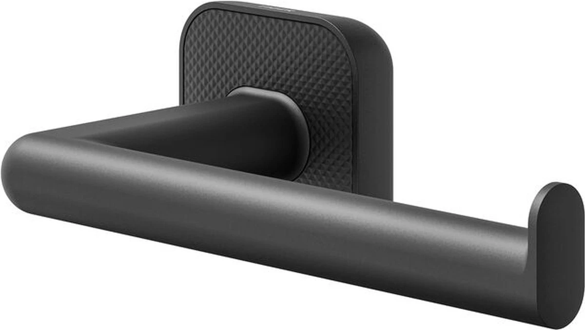 Tiger Carv - Toiletrolhouder Zonder Klep Met L-vorm - Zwart 3 Tiger Carv - Toiletrolhouder Zonder Klep Met L-vorm - Zwart