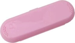 Elektrische Tandenborstel Opbergdoos Universeel - Reis Etui - Bescherm Koker - Roze - 1 Stuks -Badkamer Product Winkel 1200x683