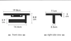 Framehack Toiletrolhouder Met Plankje Zelfklevend Zonder Boren - WC Rolhouder - Toiletrolhouder Wit - Planchet Badkamer Wit - Opbergplankje -Badkamer Product Winkel 1200x693