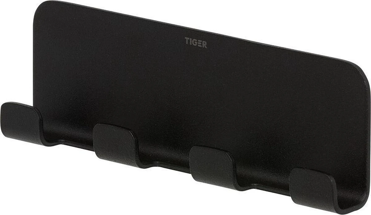 Tiger Colar - Handdoekhaak Multi - Zwart 11 Tiger Colar - Handdoekhaak Multi - Zwart - Afbeelding 9