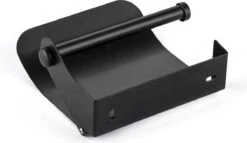 Toiletrolhouder - Wc Rolhouder - Zwart - RVS - Met Klep - Schroeven 9 Toiletrolhouder - Wc Rolhouder - Zwart - RVS - Met Klep - Schroeven -Badkamer Product Winkel 1200x697
