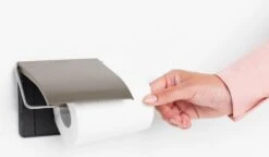 Brabantia ReNew WC Rolhouder - Met Klep - Platinum -Badkamer Product Winkel 1200x699
