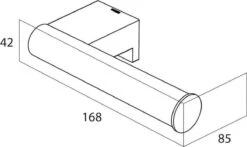 Tiger Bold - Toiletrolhouder Zonder Klep - Zwart 11 Tiger Bold - Toiletrolhouder Zonder Klep - Zwart -Badkamer Product Winkel 1200x716