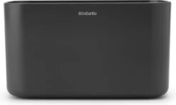 Brabantia ReNew Tandenborstelhouder - 11 X 19,6 X 9,9 Cm - Dark Grey -Badkamer Product Winkel 1200x720 2