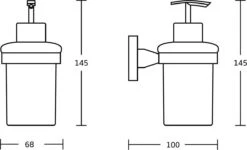 VDN Stainless Zeeppompje - Zeepdispenser - Zeepdispenser Wandmontage - Chroom - Hangend 8 VDN Stainless Zeeppompje - Zeepdispenser - Zeepdispenser Wandmontage - Chroom - Hangend -Badkamer Product Winkel 1200x729 3