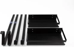 Doucherek Zonder Boren - Zwart - 2-Laags Doucherekje - Hangend Aan Douchewand 15 Doucherek Zonder Boren - Zwart - 2-Laags Doucherekje - Hangend Aan Douchewand -Badkamer Product Winkel 1200x758