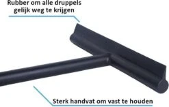 Douche Wisser Met Zuignap - Zwart - Raam Wisser - Raam Trekker - Badkamer Trekker - Badkamer Wisser 11 Douche Wisser Met Zuignap - Zwart - Raam Wisser - Raam Trekker - Badkamer Trekker - Badkamer Wisser -Badkamer Product Winkel 1200x763