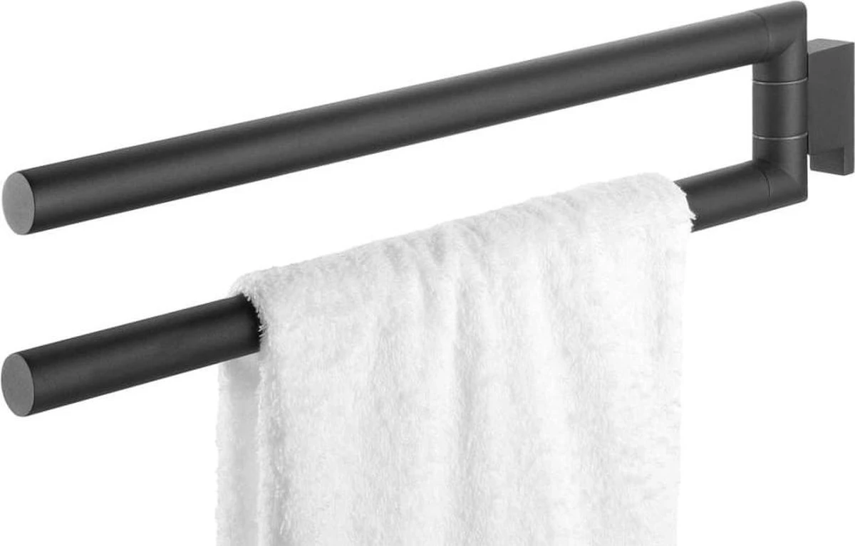 Tiger Bold - Handdoekrek 2-armig - 46,2 Cm - Zwart 3 Tiger Bold - Handdoekrek 2-armig - 46,2 Cm - Zwart