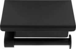 Toiletrolhouder Met Telefoonhouder - Zelfklevend / Boren / Zonder Boren - Incl. Handdoekhaakjes - WC Rolhouder - Zwart 32 Toiletrolhouder Met Telefoonhouder - Zelfklevend / Boren / Zonder Boren - Incl. Handdoekhaakjes - WC Rolhouder - Zwart -Badkamer Product Winkel 1200x770