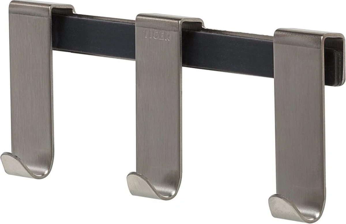 Tiger Basic - Douchecabine Handdoekhaak 6-8 Mm - RVS Geborsteld 3 Tiger Basic - Douchecabine Handdoekhaak 6-8 Mm - RVS Geborsteld