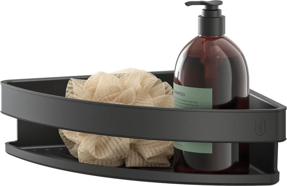 Tiger Carv - Douchemand Hoek 21 Cm - Zwart 3 Tiger Carv - Douchemand Hoek 21 Cm - Zwart