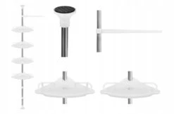 Merkloos Telescopisch Douche Rek - Verstelbaar Hoekrek - Staand Wand Douchemand Wandrek - Badkamer Rek 13 Merkloos Telescopisch Douche Rek - Verstelbaar Hoekrek - Staand Wand Douchemand Wandrek - Badkamer Rek -Badkamer Product Winkel 1200x785