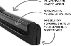 Livelyy - Vloertrekker 45 Cm + 140 Cm Steel - Vloerwisser Met Steel - Vloertrekker Met Steel - Douchewisser Zwart - Trekker Douche - Badkamer Trekker - Vloerwisser Zwart -Badkamer Product Winkel 1200x786