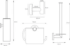 Toiletaccessoireset RVS 4-delig - Luxe Toilet Set - Toiletborstel Met Houder - Toiletrolhouder Met Klep - Reserverolhouder - Handdoekhaak - Zilver - Toiletset 15 Toiletaccessoireset RVS 4-delig - Luxe Toilet Set - Toiletborstel Met Houder - Toiletrolhouder Met Klep - Reserverolhouder - Handdoekhaak - Zilver - Toiletset -Badkamer Product Winkel 1200x793 1