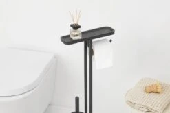 Brabantia MindSet Toiletbutler - Mineral Infinite Grey -Badkamer Product Winkel 1200x800 30