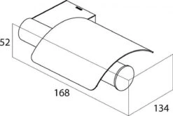 Tiger Bold - Toiletrolhouder Met Klep - Zwart -Badkamer Product Winkel 1200x801 1