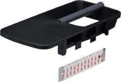 Tiger Tess - Toiletrolhouder Met Planchet - 32,1 Cm - Zwart / Antraciet -Badkamer Product Winkel 1200x810