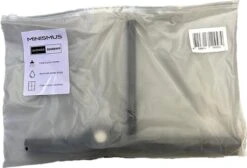 Minismus Extra Brede Douchewisser Met Ophanghaak - Raamwisser - Silicone Douchetrekker Badkamer - 33 Cm Breed - Zwart -Badkamer Product Winkel 1200x818 3