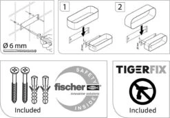 Tiger 2-Store - Wandrekje / Douchemandje - 25 Cm - Zwart 30 Tiger 2-Store - Wandrekje / Douchemandje - 25 Cm - Zwart -Badkamer Product Winkel 1200x836