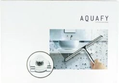 Aquafy Raamwisser RVS - Incl. Douchespons - Douchetrekker Voor Badkamer - Raamwisser Douche - Douchewisser RVS - Luxe Trekker Met Ophanghaak -Badkamer Product Winkel 1200x841 1