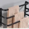 Handdoekrek Zwart - 3 Laags - Inclusief Montagemateriaal - Handdoekrek Badkamer - Handdoekstang 1 Handdoekrek Zwart - 3 Laags - Inclusief Montagemateriaal - Handdoekrek Badkamer - Handdoekstang -Badkamer Product Winkel 1200x866