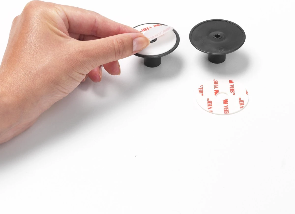 Brabantia ReNew Handdoekhaakjes - 2 Stuks - Dark Grey 6 Brabantia ReNew Handdoekhaakjes - 2 Stuks - Dark Grey - Afbeelding 4