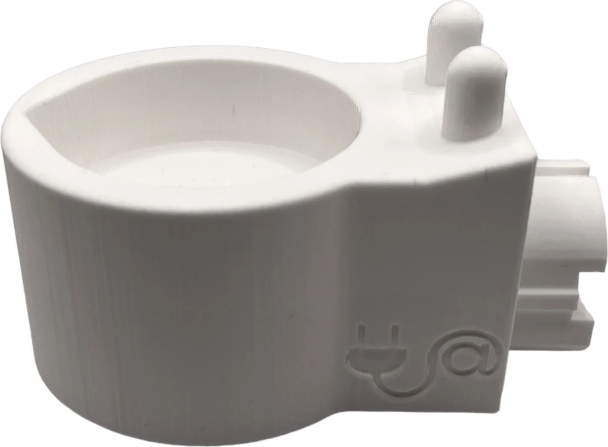 Oral-B IO Series 7 8 9 Elektrische Tandenborstelhouder- Opzetborstelhouder - Kabelloos Opladen - Badkamer Accessoires - Zonder Boren - Wit 5 Oral-B IO Series 7 8 9 Elektrische Tandenborstelhouder- Opzetborstelhouder - Kabelloos Opladen - Badkamer Accessoires - Zonder Boren - Wit - Afbeelding 3