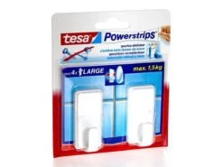 Tesa Powerstrips Haken Classic Large - Wit - 2 Stuks 21 Tesa Powerstrips Haken Classic Large - Wit - 2 Stuks -Badkamer Product Winkel 1200x900 10